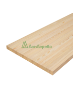 Мебельный щит лиственница кат. АВ 1700 х1000 х 40