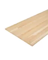 Мебельный щит лиственница кат. Экстра цельный  900 х 300 х 18