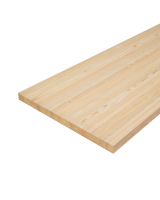 Мебельный щит лиственница кат. А цельный 1500 х 400 х 18