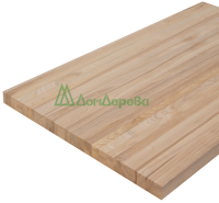 Мебельный щит ясень кат. Экстра цельный 2700 х 600 х 40