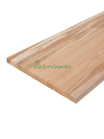 Мебельный щит бук "тигровый" цельный 1700 х 600 х 40