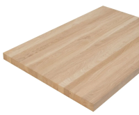 Мебельный щит дуб кат. Экстра цельный 1200 х 800 х 40