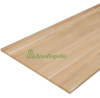 Мебельный щит дуб кат. Экстра цельный 2900 х 600 х 16