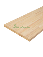 Мебельный щит лиственница кат. АВ сращ. 2500 х 600 х 40