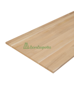 Мебельный щит дуб кат. Экстра цельный 1500 х 400 х 40