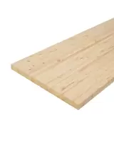 Мебельный щит лиственница кат. АВ  610 х 610 х 40