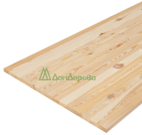 Мебельный щит лиственница кат.  АВ 2500 х 400 х 18-20