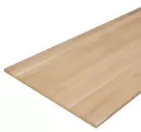 Мебельный щит дуб кат. Экстра цельный 1400 х 400 х 16