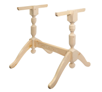 Ножка для стола 3-х опорная сосна Н = 800