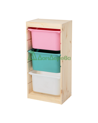 Каркас шкафа Труфаст Trofast вертикальный 44х30х90
