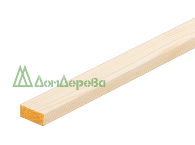 Рейка строганная профилированная хвоя кат. АВ 10-12 х 40-45 х 3,0